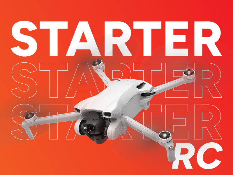 DJI Mini 3 Starter Combo w. DJI RC